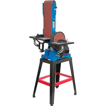 Global Industrial Floor Standing Combination Belt & Disc Sander 133720